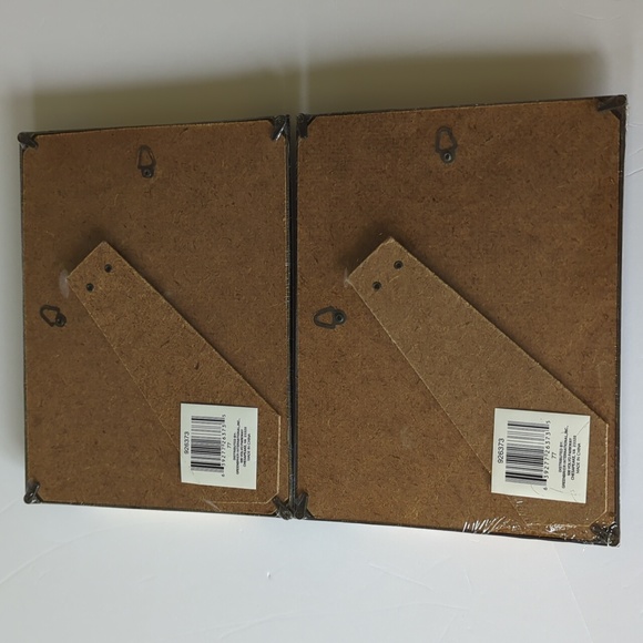 NWT Two  5" x 7"  Special Moments Memories Collection Black & Blonde Wood - Picture 4 of 5